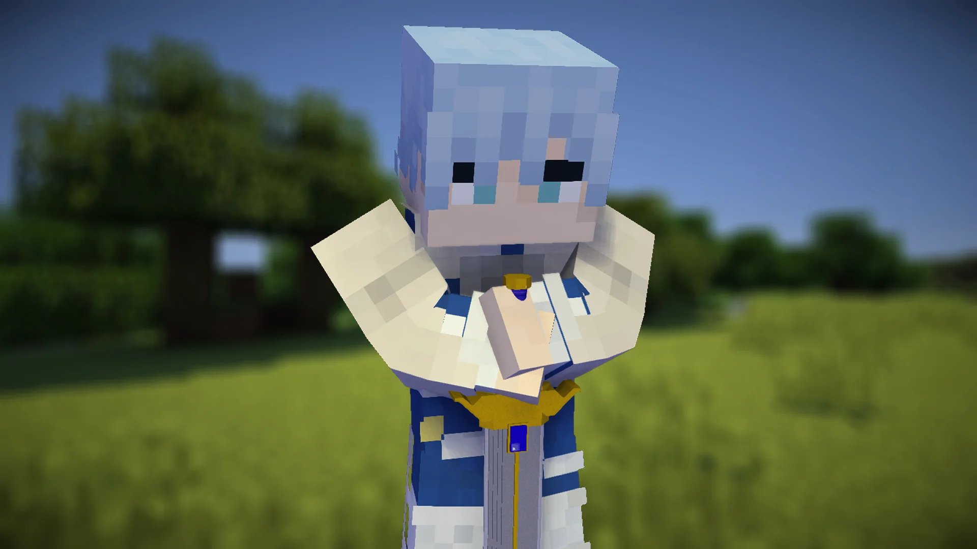 Himmel hero sword from Sousou No Frieren Resource Pack Preview