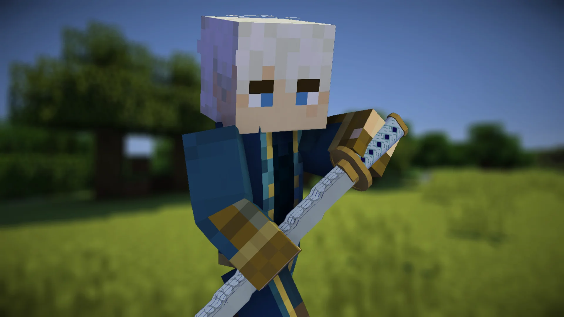 Vergil yamato from Devil May Cry Resource Pack Preview